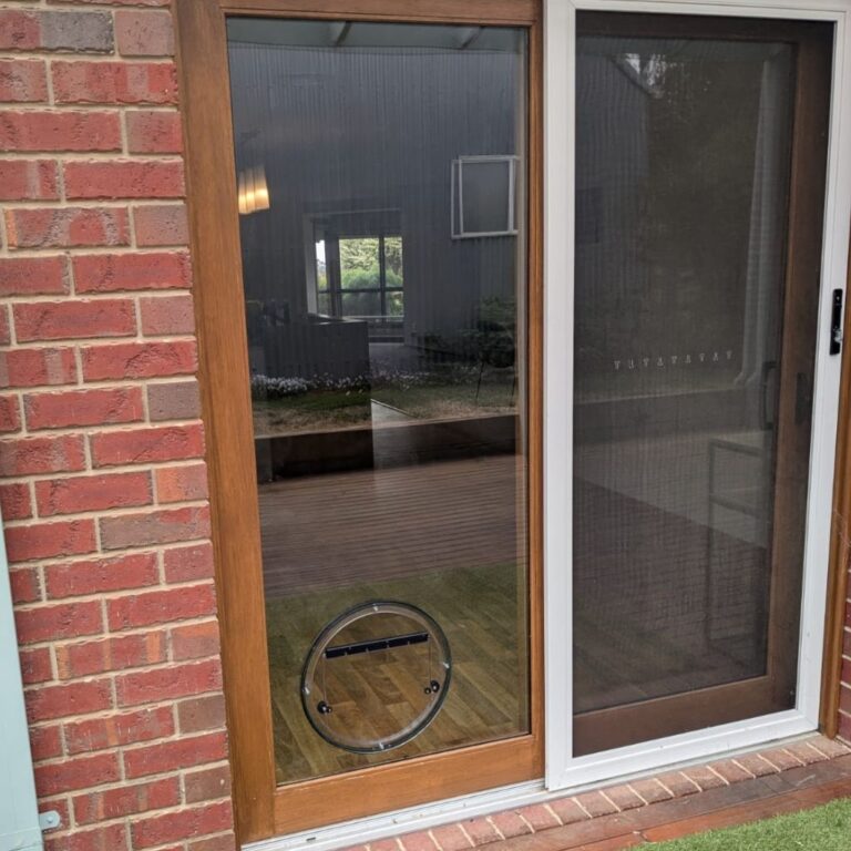 pet glass installed by Glazify in Ballarat, Victoria